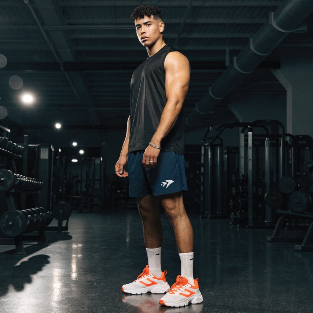 Fit man representing plastic surgery after weight loss
