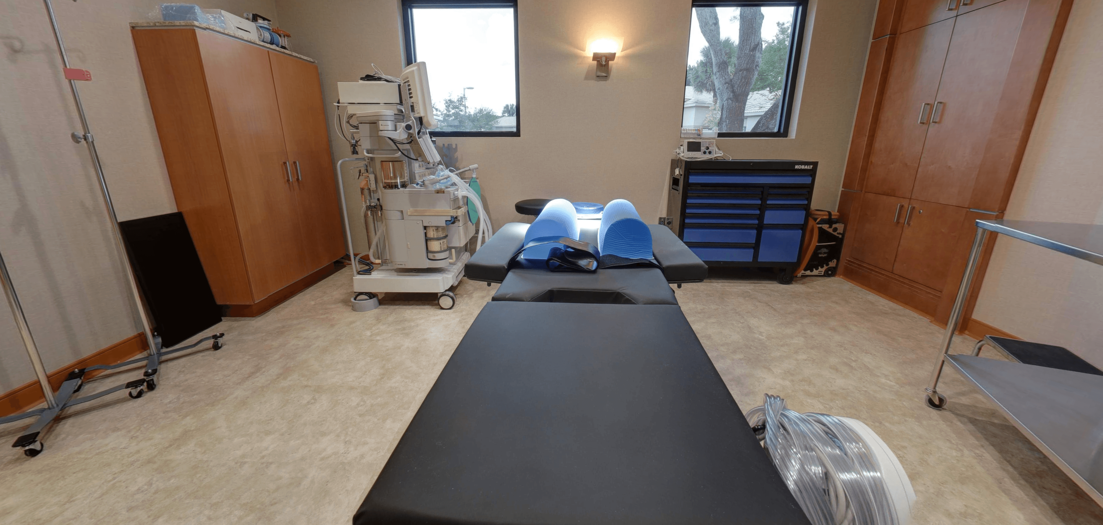 Operating suite from patient perspective